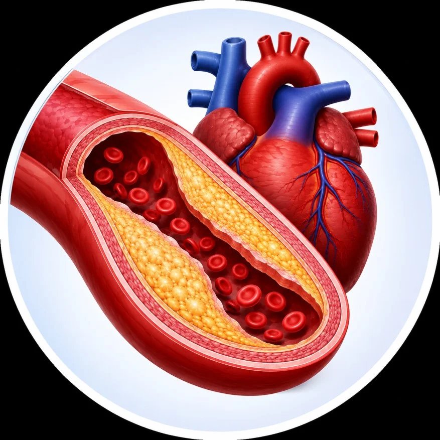 Atherosclerosis Plaque Build-up